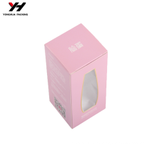 eco-friendly Fashion clear pvc paper box packaging perfume boxes design